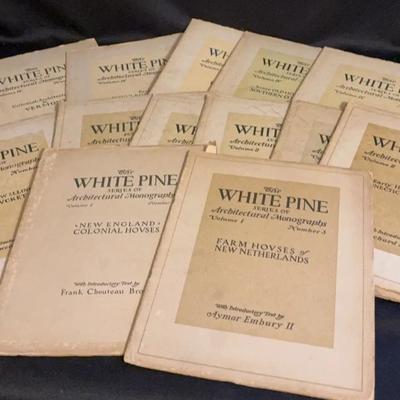 Collection  of The White Pine Series Of Architectural Monographs