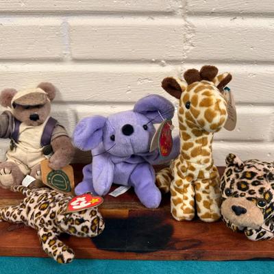 Boyd’s Bear, “Full of Beans”-Avon Collection & Ty stuffed animals 