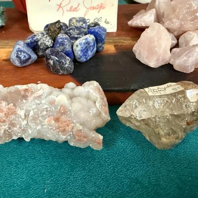 Large Collection of Rocks, Stones and Crystals 