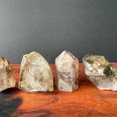 Incredible Set of (Phantom) “Smoky Quartz” 