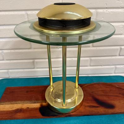 Vintage Brass “Underwriters Laboratories” Desk Lamp 