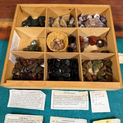 Collection of a Variety of Polished Stones 