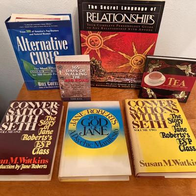 Vintage Hardback Books 
“Conversations With Seth” Vol 1 & 2 