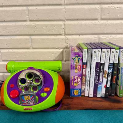 Fisher Price “Star Station” 
Xbox 360 Games 