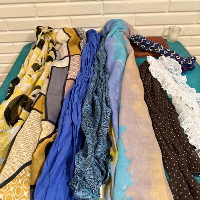 Collection of Scarves 