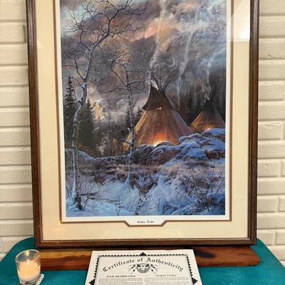 “Wakan Tanka” Limited Edition Framed Print by Julie Kramer Cole 
