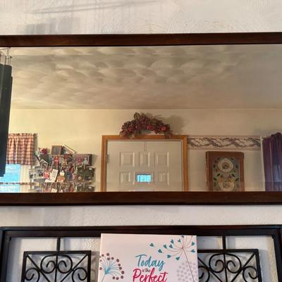 Vintage Beveled Glass Mirror