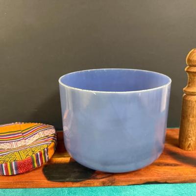 “Singing Bowl” w/Striker and Zafu 