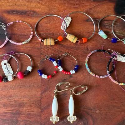 Collection of Costume Earrings 