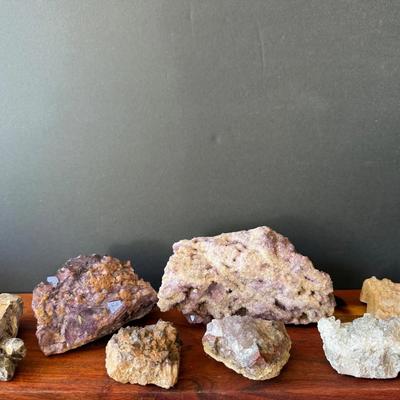 Incredible Collection of Quartz 
Amethyst, Smoky, Clear 