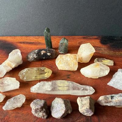 Collection of A Variety of Quartz and Other
