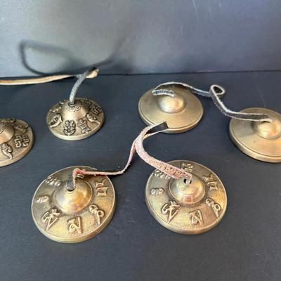 Made in India Cymbals Set of (3) 