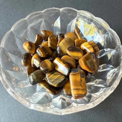 Collection of Store Quality Rocks 
“Tigers Eye, Black Onyx & Snowflake Obsidian” 