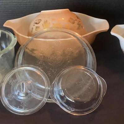 Vintage Pyrex & Fire-King Mixing Bowl Collection