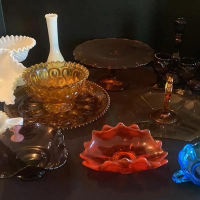 Vintage Glassware Collection – Viking, Avon, Milk Glass & More