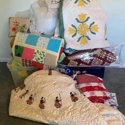Quilts, Afghans, Pillows & Linens Collection