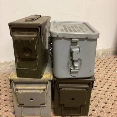Ammo Boxes Lot 2
