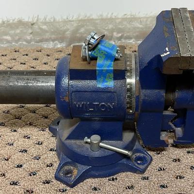Wilton Bench Vise – Swivel Base, Heavy-Duty Cast Iron (USA-Made)