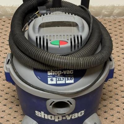 Shop-Vac 6-Gallon Wet/Dry Vacuum – 3.0 HP (Model 22.7L)