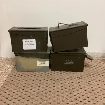 Ammo Boxes Lot 1