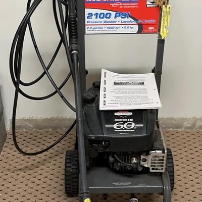 Water Driver Series 2100 PSI Gas Pressure Washer – Briggs & Stratton 6.0 HP Engine (Approx. 2000s)