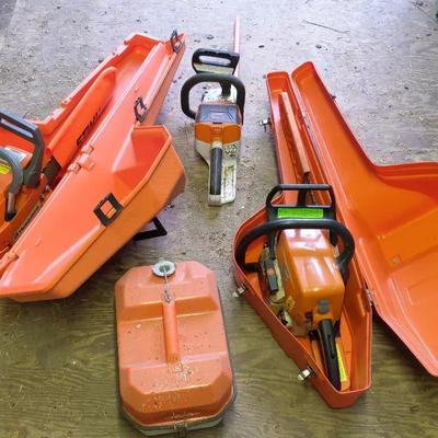 Stihl And Husqvarna Chain Saws