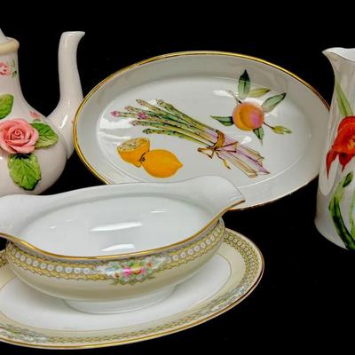 “Noritake China”, “Royal Worcester”, & More
