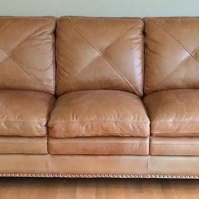 Seldens Leather Sofa