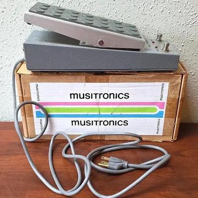 Vintage Mu-Tron C-200 Wah & Volume Effects Pedal Musitronics 