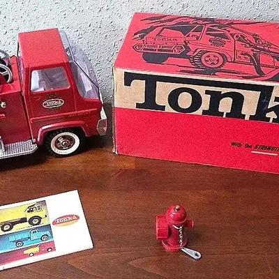 Tonka Fire Truck (Original Box)