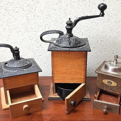 Vintage Coffee Grinders