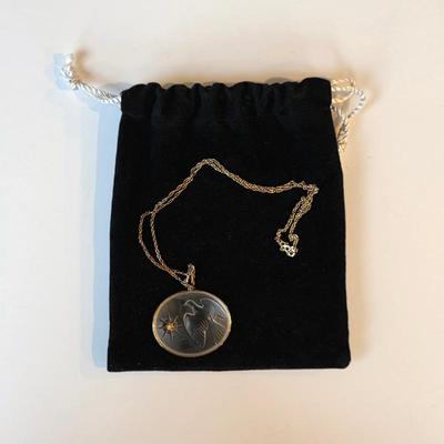 Lalique crystal necklace