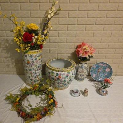 Vases, Umbrella Stand And More