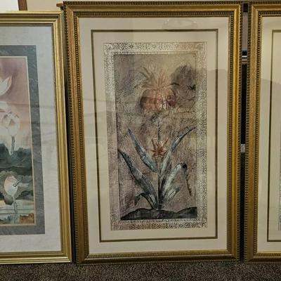 Three Framed Prints 