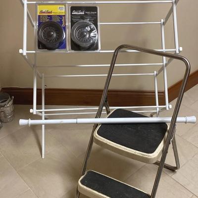 Laundry Drying Rack, Step Ladder, and More .