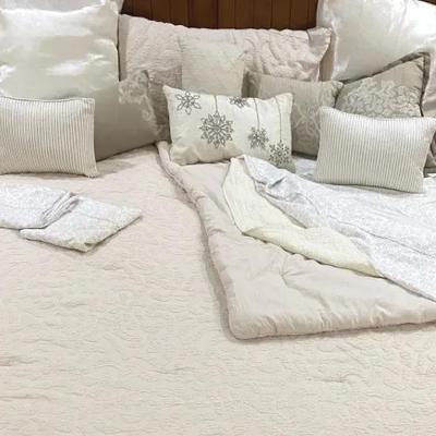 17 Piece King Sized Bed Dressing Set