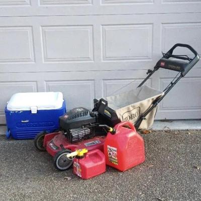 Torro Push Mower W/ Bag & More