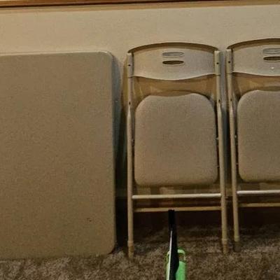 Cosco Card Table And Six Chairs