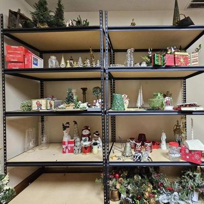 Two Storage Shelving Units