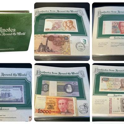 Postal Commemorative Society Banknotes from Around The World 