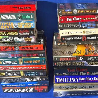 Many Thriller, Mystery Books