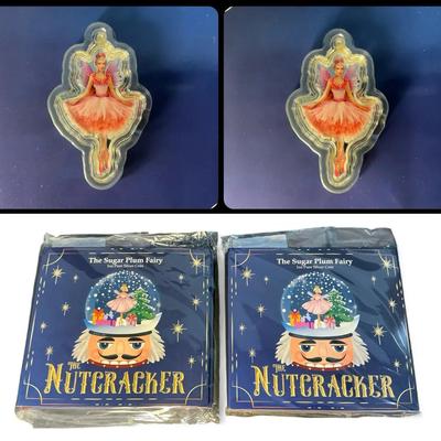 The Sugar Plum Fairy 1 oz Ornaments (Two Ornaments)