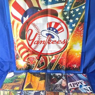 New York Yankees Monthly Garden Flags (12)