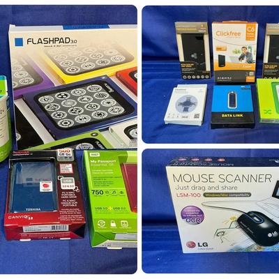 Misc Electronics - External Hard Drives, Charging Bricks & More 