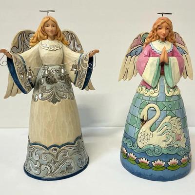Jim Shore Angels Bells & Swan (CWA49)