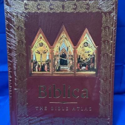 Easton Press Biblica The Bible Atlas SEALED