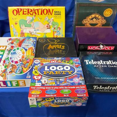 Games - Monopoly, Life, Telestrations, Operation, And More