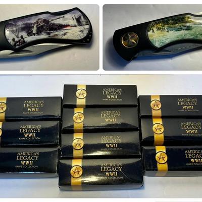 Americas Legacy WW2 Knife Collection (10 Knives)