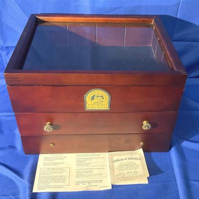 Masterpiece Railways Vintage Wood Display Box