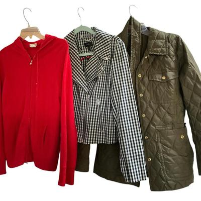 J Crew Cashmere Hoodie & Jackets Womens Medium, Large, & 10